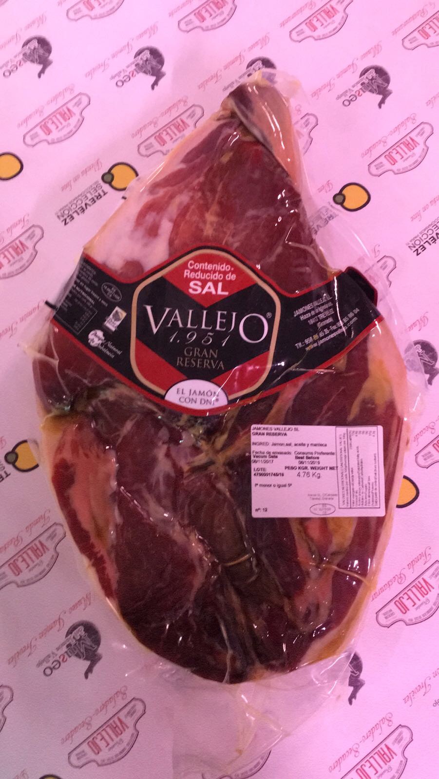 JAMBON TREVELEZ IGP